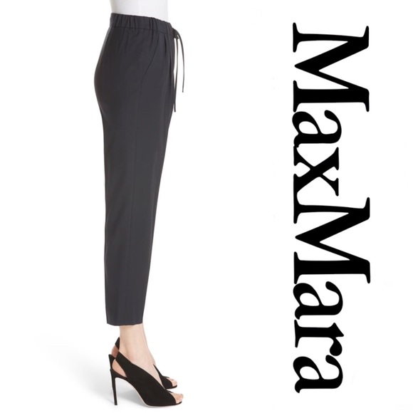 MaxMara Belluno Wool Lightweight Crop Pants*NWT